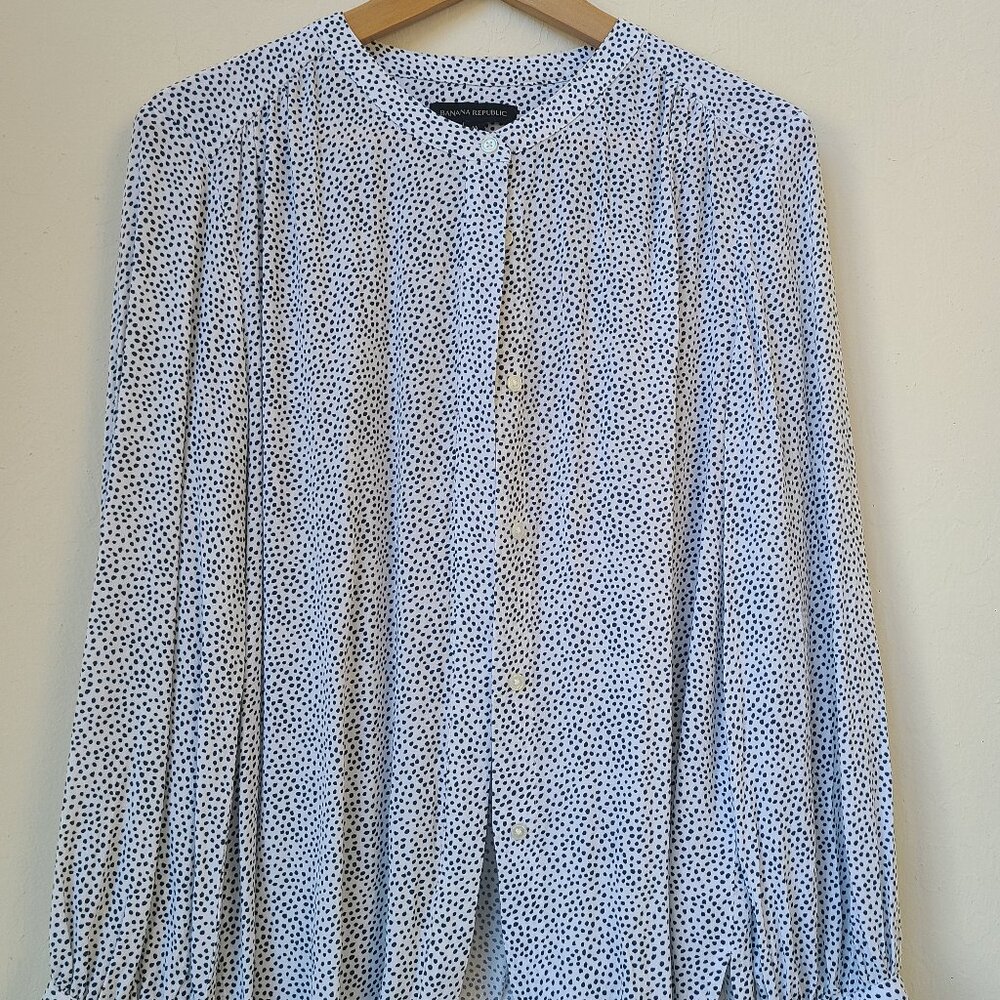 Banana Republic Polka Dot Blouse